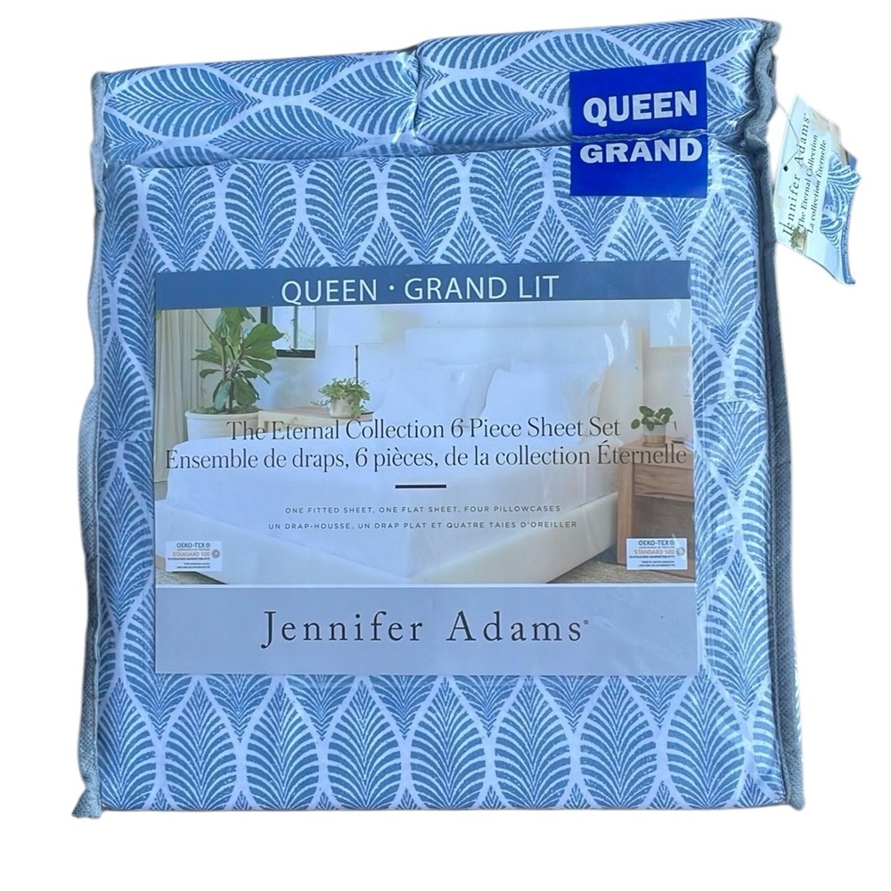 Jennifer Adams - 6 piece sheet set